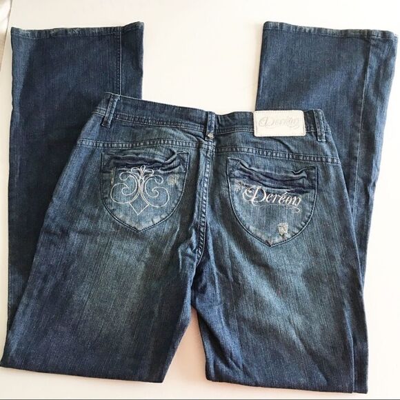Dereon Bootcut Jeans Size 13/14 - Picture 2 of 5